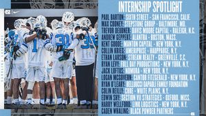 Image post by @UNCMensLacrosse on Twitter
