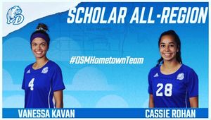Image post by @drakewomensoccer on Instagram