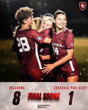 Image post by @ou_wsoccer on Instagram