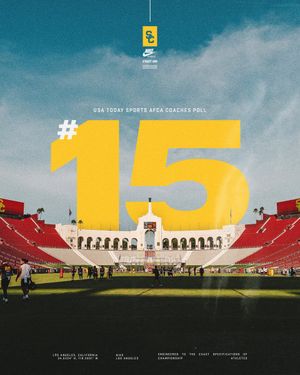 Image post by @uscfb on Twitter