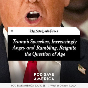 Image post by @podsaveamerica on Instagram