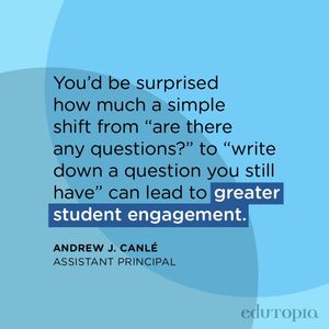Image post by @edutopia on Instagram