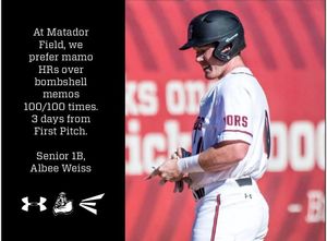 Image post by @csunbaseball on Instagram
