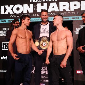 Image post by @MatchroomBoxing on Twitter