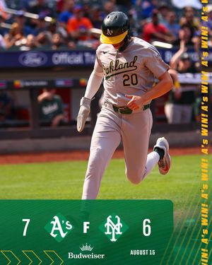 Image post by @athletics on Instagram