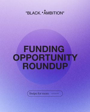 Image post by @blackambitionprize on Instagram