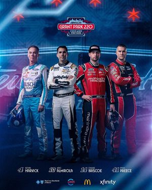 Image post by @nascarchicago on Instagram