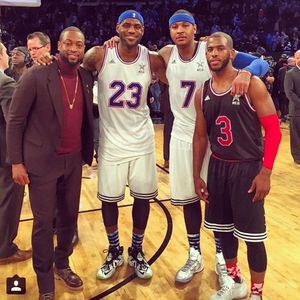 Image post by @kingjames on Instagram