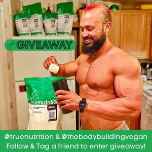 Image post by @thebodybuildingvegan on Instagram