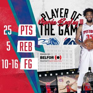 Image post by @detroitpistons on Instagram