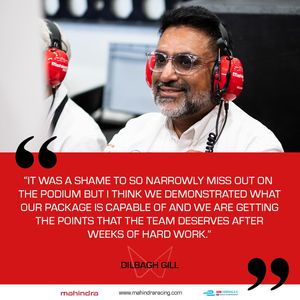 Image post by @mahindraracing on Instagram