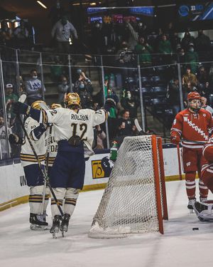 Image post by @nd_hockey on Instagram
