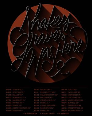 Image post by @shakeygraves on Instagram