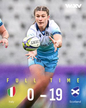 Image post by @WXVRugby on Twitter