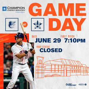 Image post by @astros on Twitter/X