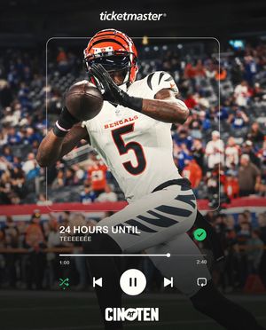 Image post by @bengals on Instagram