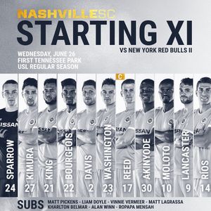 Image post by @nashvillesc on Instagram