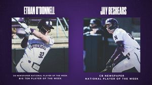 Image post by @NU_Sports on Twitter