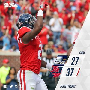 Image post by @olemissfb on Instagram