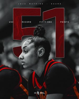 Image post by @uscwbb on Instagram