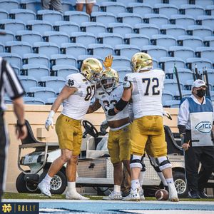Image post by @ndfootball on Instagram