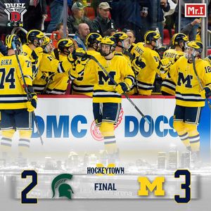 Image post by @umichhockey on Instagram