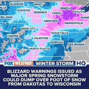Image post by @foxweather on Instagram