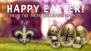Image post by @saints on Twitter
