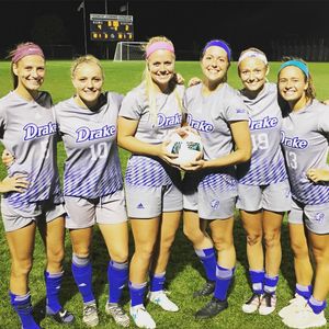 Image post by @drakewomensoccer on Instagram