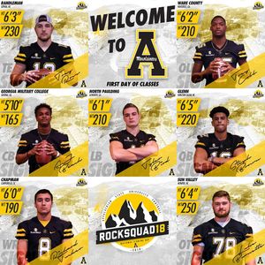 Image post by @appstate_fb on Instagram