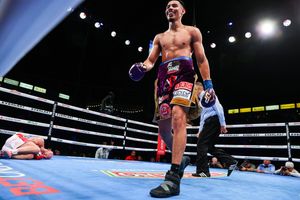 Image post by @MatchroomBoxing on Twitter/X