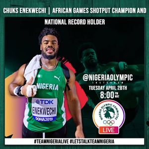 Image post by @nigeriaolympic on Instagram