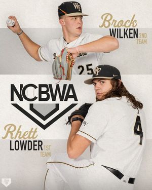 Image post by @WakeBaseball on Twitter