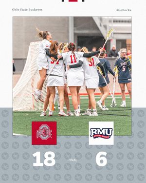Image post by @OhioStateWLAX on Twitter