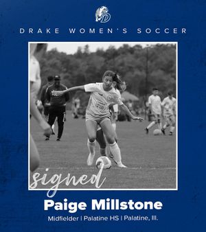 Image post by @drakewomensoccer on Instagram