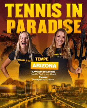 Image post by @sundevilwtennis on Instagram