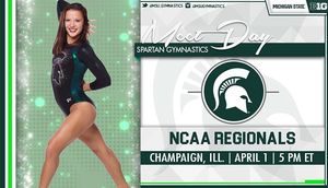 Image post by @msu_gymnastics on Instagram