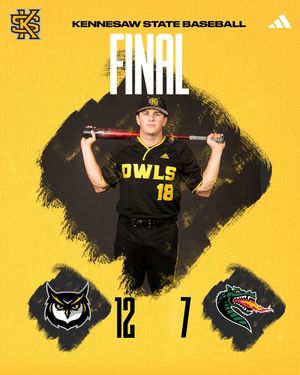 Image post by @ksuowlsbaseball on Instagram