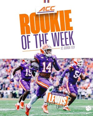 Image post by @clemsonfb on Instagram
