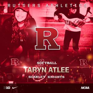 Image post by @ru_softball on Instagram