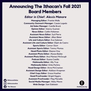 Image post by @ithacanonline on Instagram