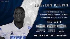 Image post by @memphisfootball on Instagram