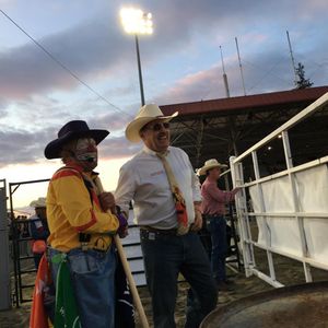 Image post by @cloverdalerodeo on Instagram