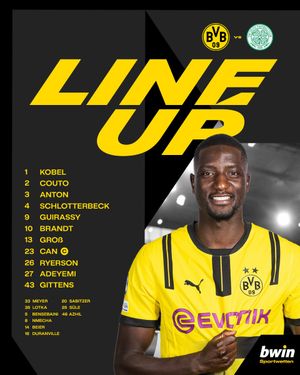 Image post by @BVB on Twitter