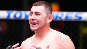Image post by @ufc on Twitter