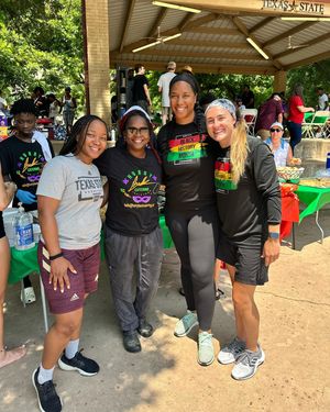 Image post by @txstatewbb on Instagram
