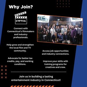 Image post by @connecticutfilmandtvalliance on Instagram