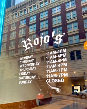 Image post by @rojosmexicanfood on Instagram