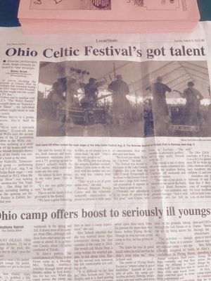 Image post by @ohiocelticfest on Facebook