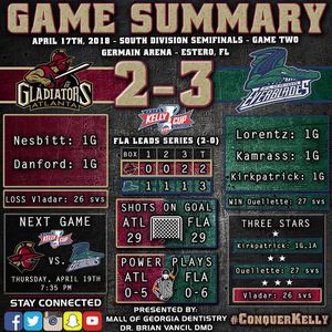 Image post by @atlgladiators on Instagram